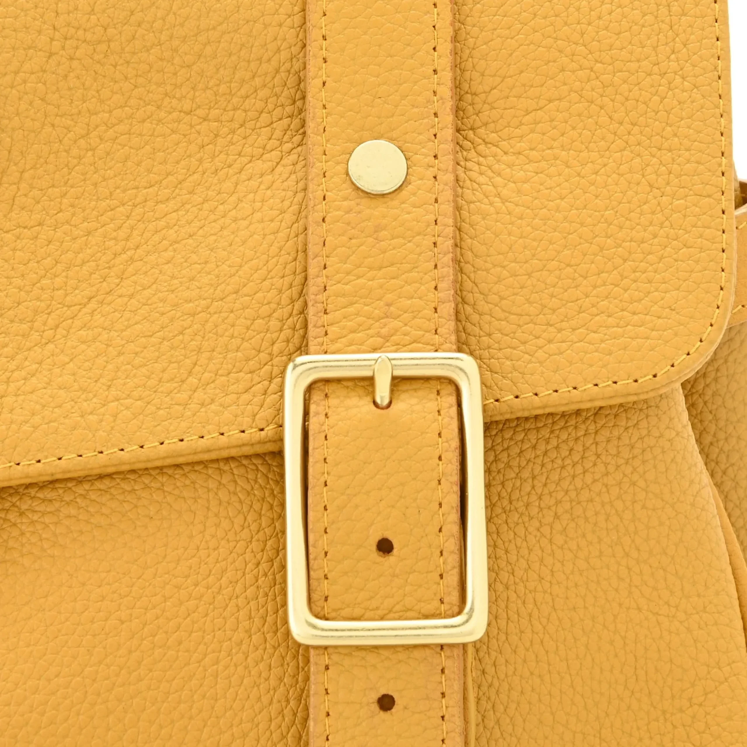Blair Lock Satchel Pebble Leather