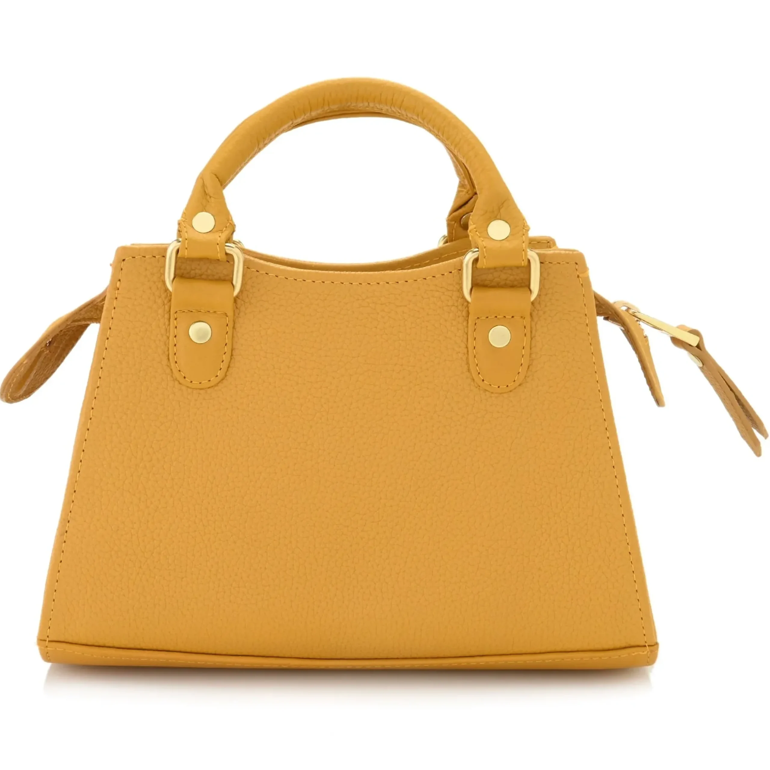 Courtney City Mini Satchel Pebble Leather