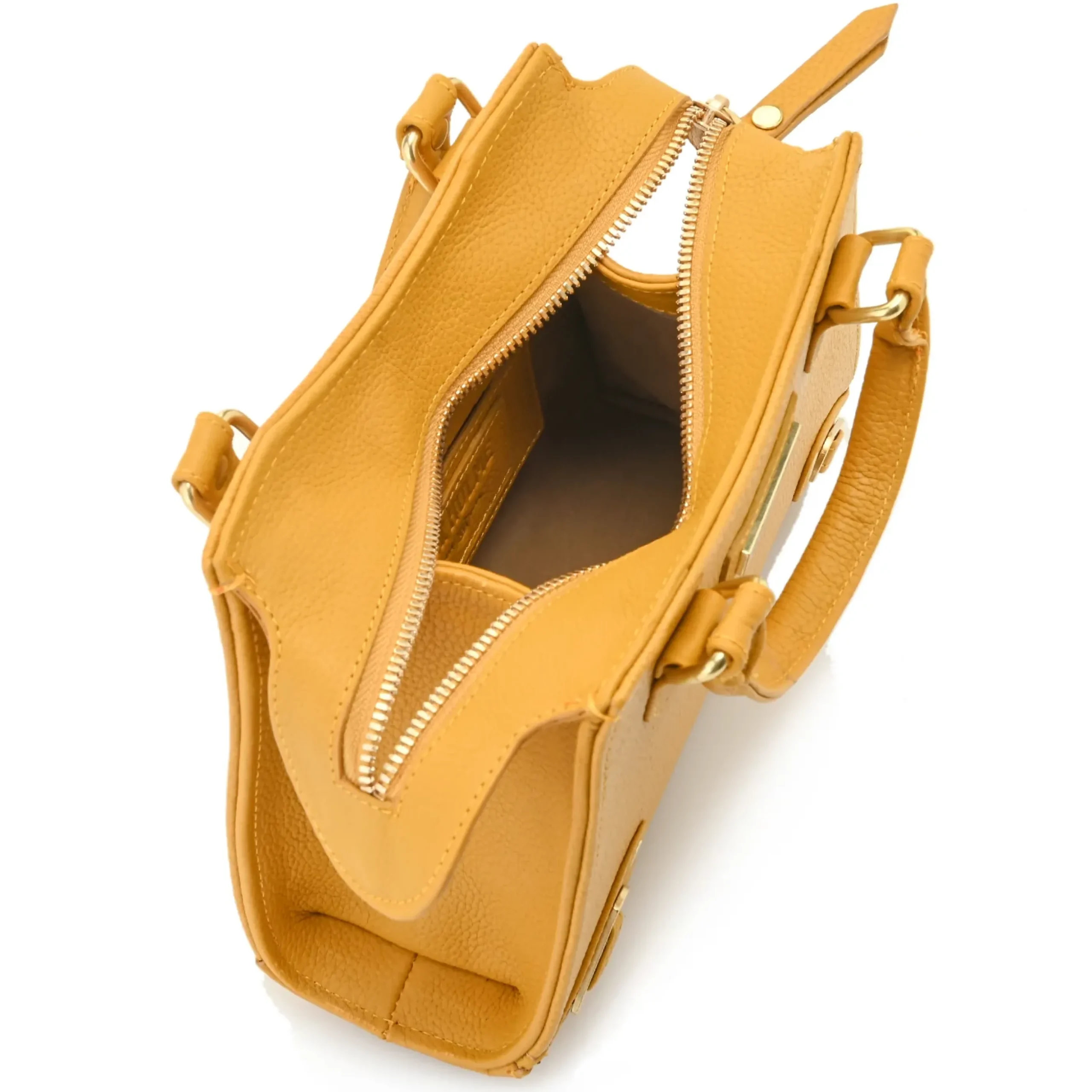 Courtney City Mini Satchel Pebble Leather