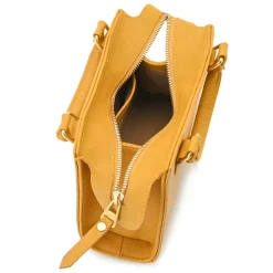 Courtney City Mini Satchel Pebble Leather