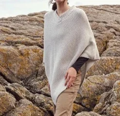 Irelandseye Avonberg Cable Neck Poncho