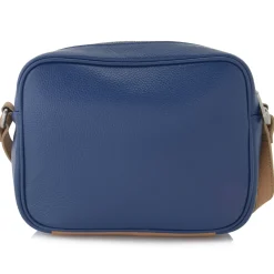 Julia Equestrian Leather Camera Crossbody Bag