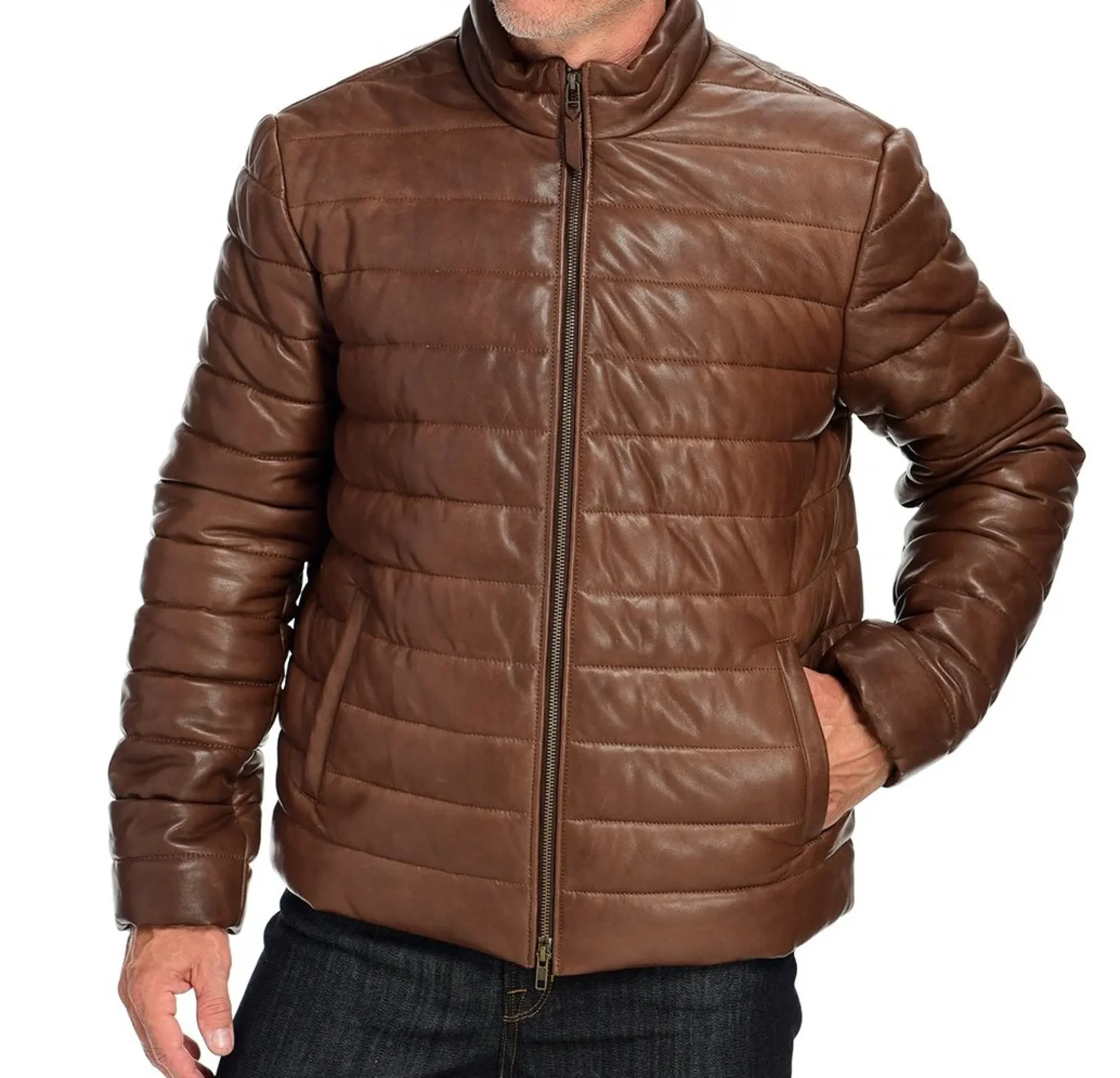 Lambskin Puffer Jacket