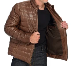 Lambskin Puffer Jacket