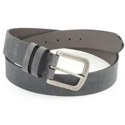 Leather Belt Distressed Waxed Harness