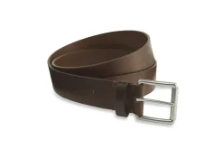Leather Belt Hand Burnished Bridle