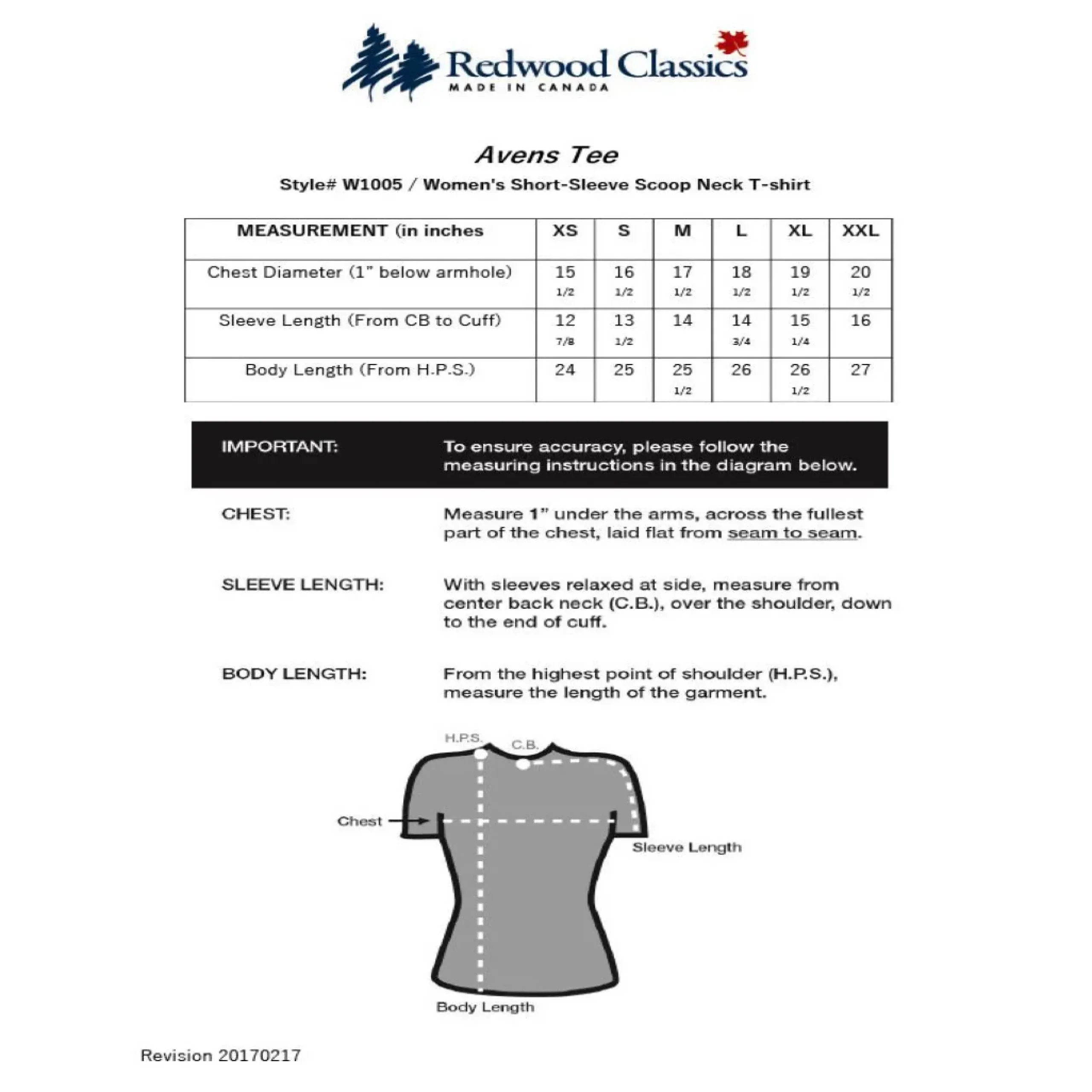 Redwood Classics Avens Tee