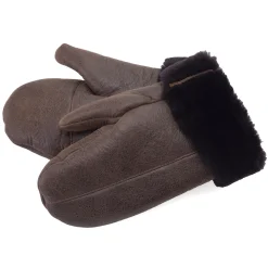Shearling Mittens Men's