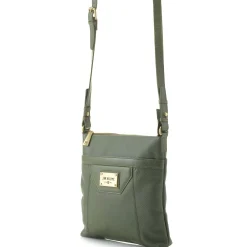 Skye Glazed Pebble Grain Leather Crossbody