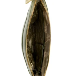 Skye Glazed Pebble Grain Leather Crossbody